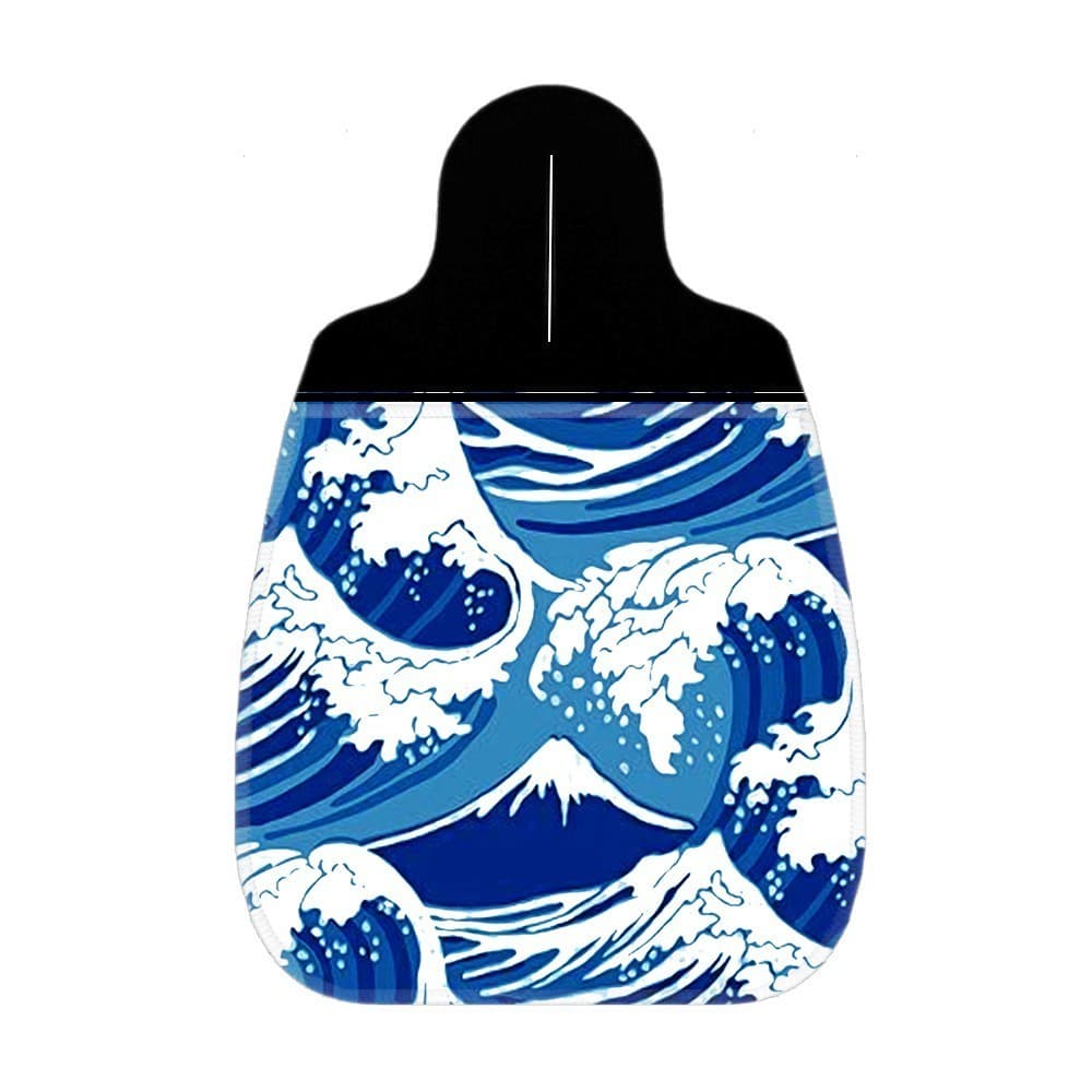 Lixocar para Carro Automovel Limpeza Personalizado Neoprene 2mm Grosso Onda Montanha LC