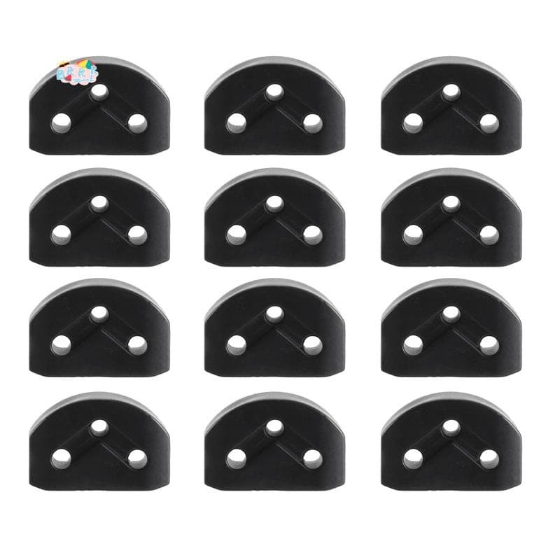 12 Pçs Rolos De Guitarra Clássica Cordas Árvores Retentor Guias Fechaduras Porca Bloco Braçadeira