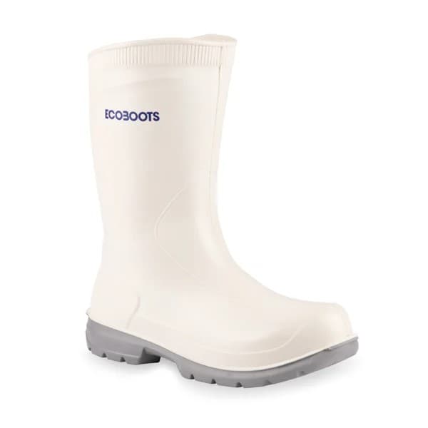 BOTA EM PU BRANCA CANO MEDIO ECOBOOTS BRACOL CA 38589
