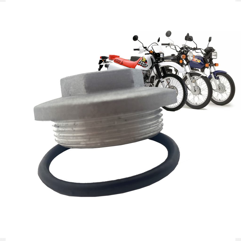 Tampa Bujão Do Óleo Carter Honda Cg Titan 125 Fan 125 1995 a 1999  2005 a 2008 Tampa De Valvula