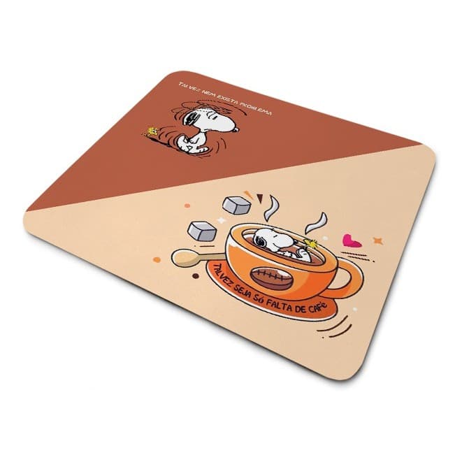 Mouse Pad Snoopy Nem Exista Problema