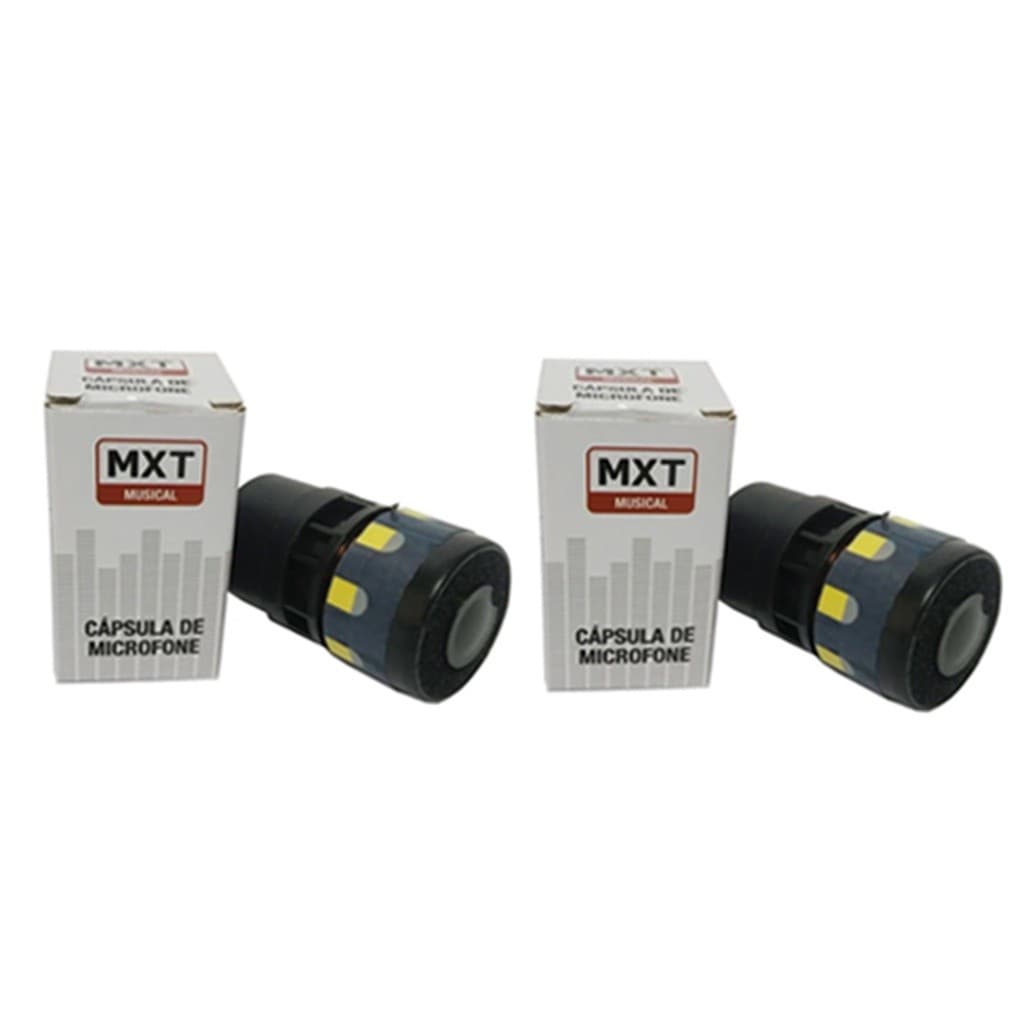 2 Cápsulas Microfone Dinâmica Similar SM58 600ohms Profissional