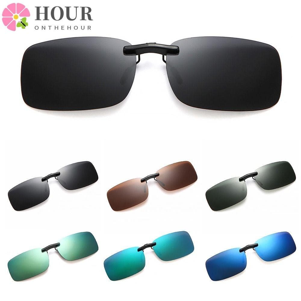 Óculos De Sol Polarizados Com Clipe HOUR , Ultraleves Proteção UV400 ,