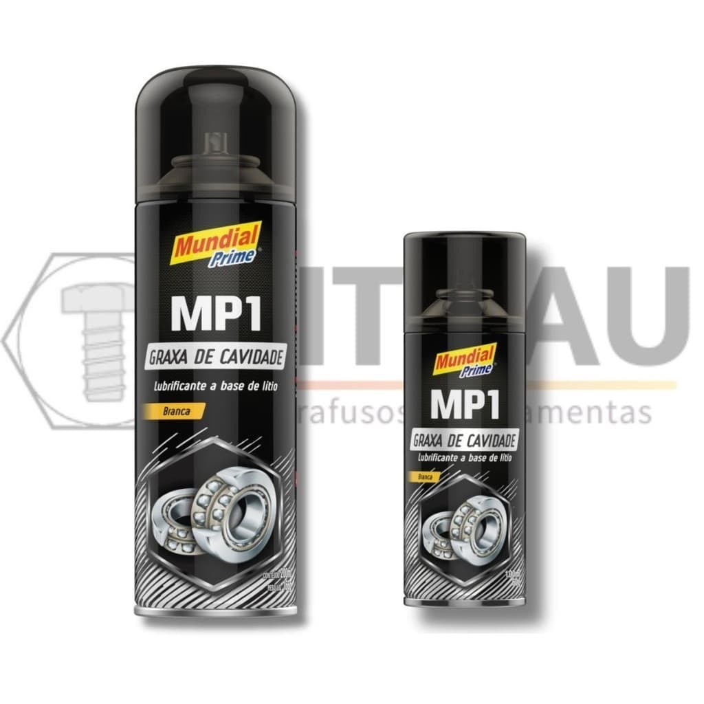Graxa Branca de cavidade Spray MP1 Mundial Prime- 100 ou 300 ml