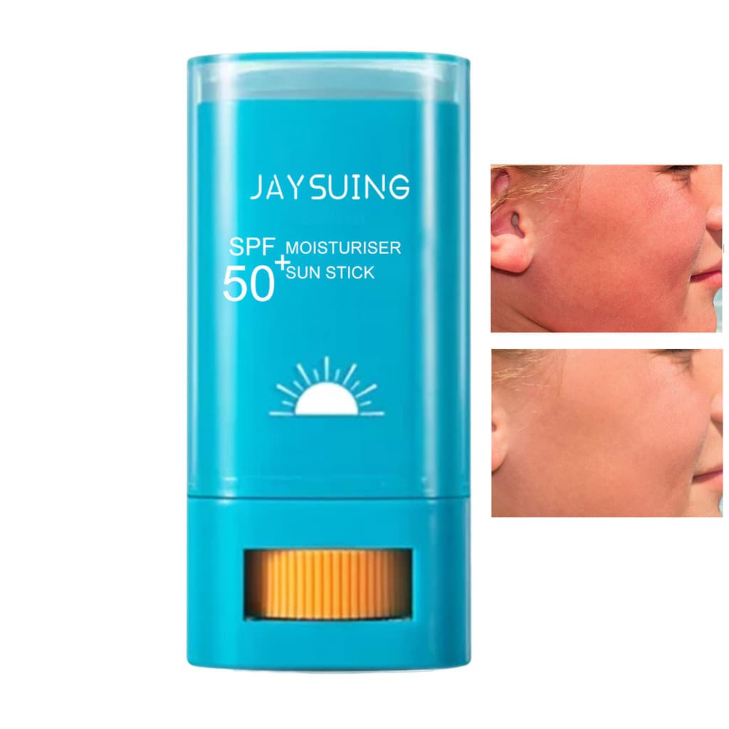 Protetor Solar Transparente Stick SPF 50 + Invisível De Amplo Espectro Face Desgaste Sob E Sobre Maquiagem Fórmula Leve Todos Os Tipos De Pele