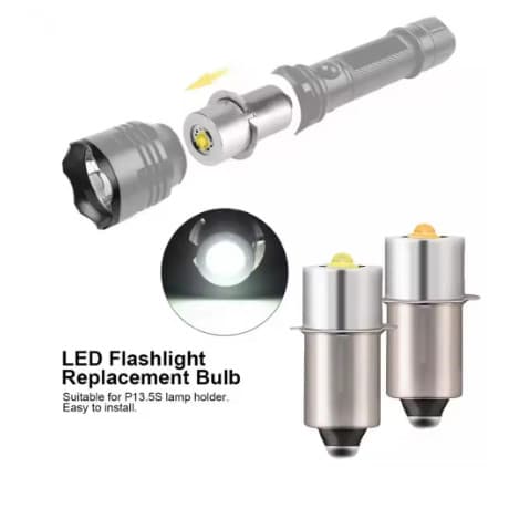 3W P13.5s Mag Luz Lâmpada LED 3-16 Células C & D Maglite Lanterna Conversor Lâmpadas 6v 12v 18v 24v De Sinal
