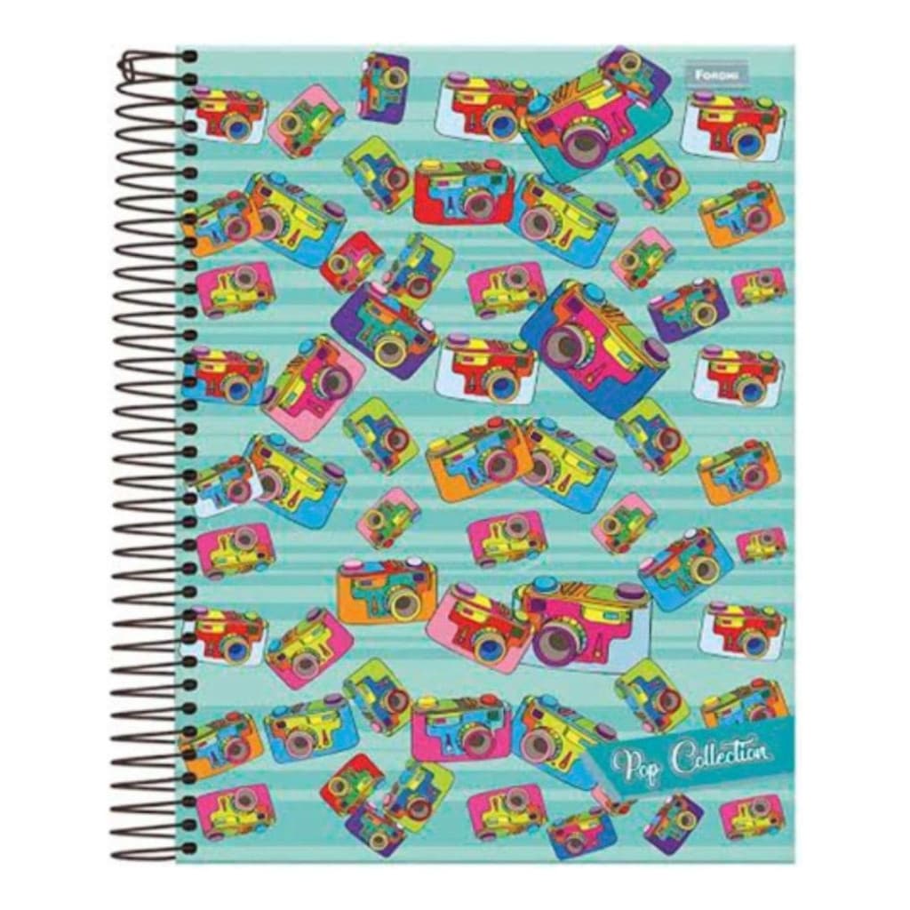Caderno 10 Matérias - Pop Colection Edition Ofertas a pronta entrega