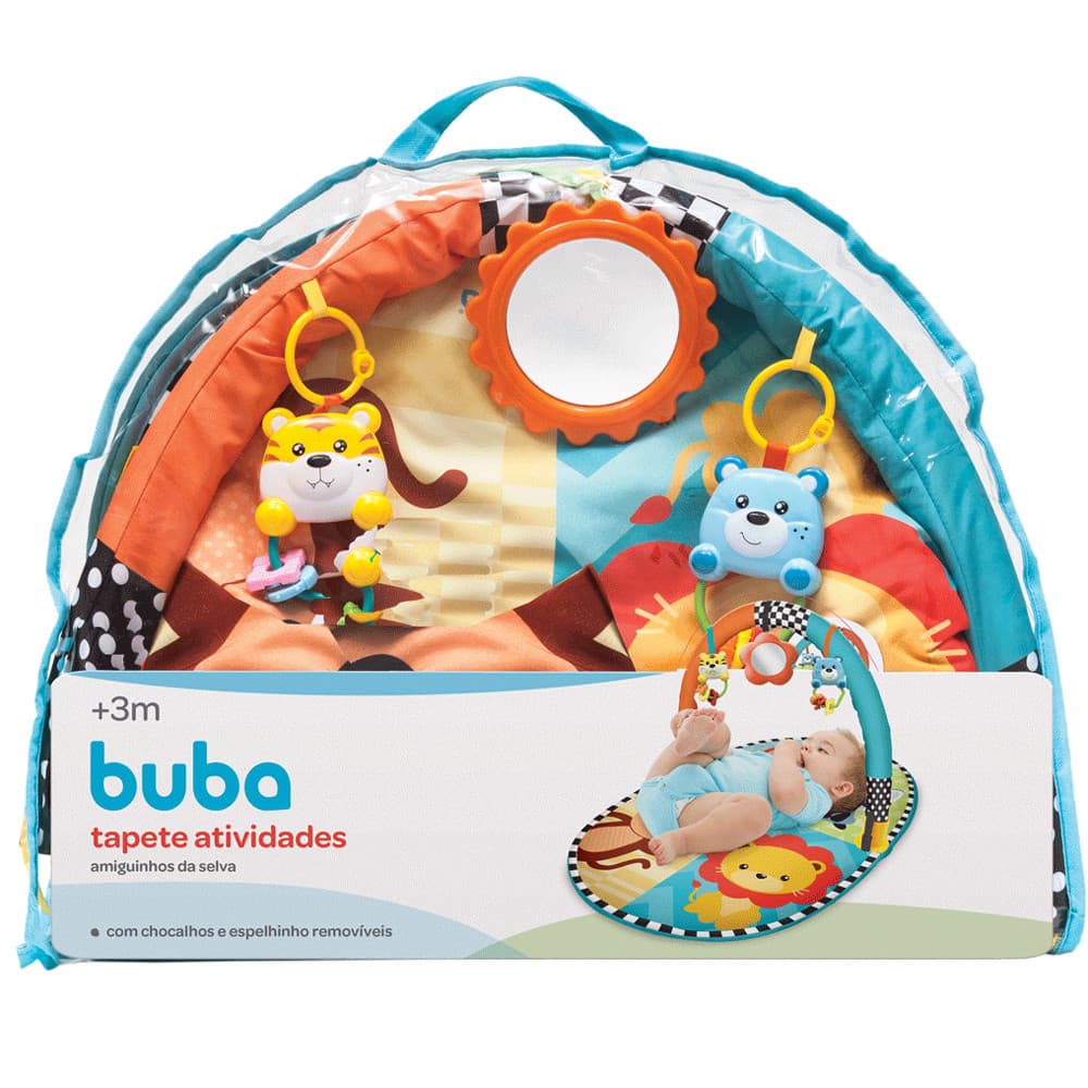 Tapete De Atividades Buba Selvinha tapete brincar infantil bebe