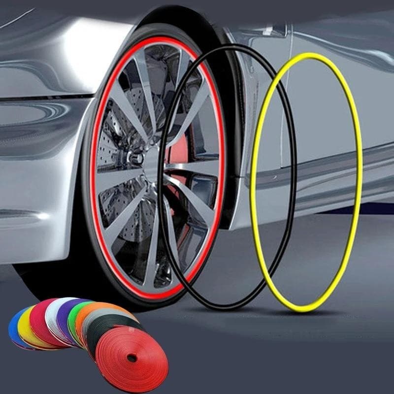 Universal Car Rim Protect Protetor De Borda De Roda De Carro Adesivo De Proteção De Pneus Cobre O Estilo