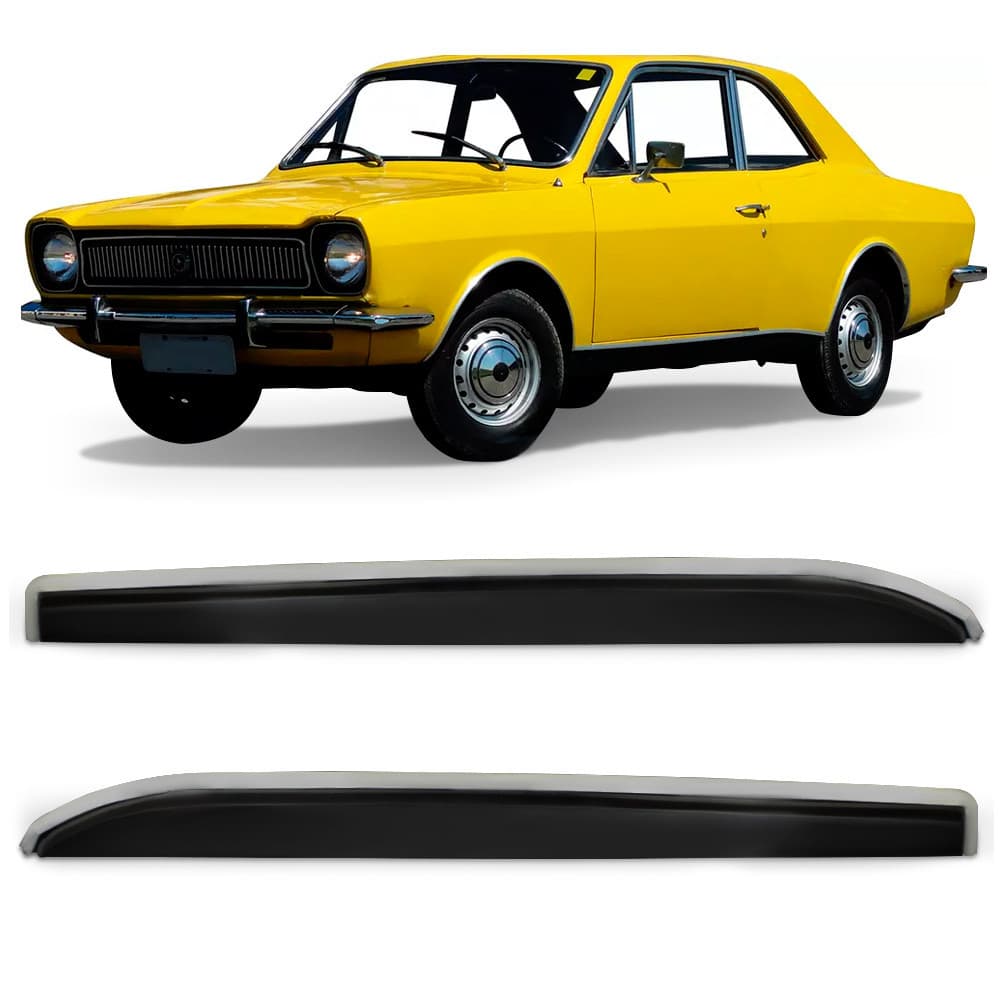 Calha de Chuva Ford Corcel Belina I 1969 a 1977 de Encaixe