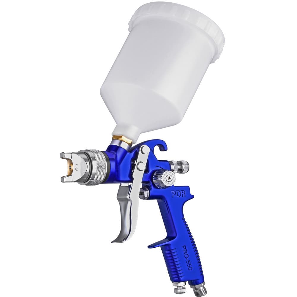 Pistola Pintura Pneumática Funilaria Automotiva Bico 1.4mm Pro 550 PDR