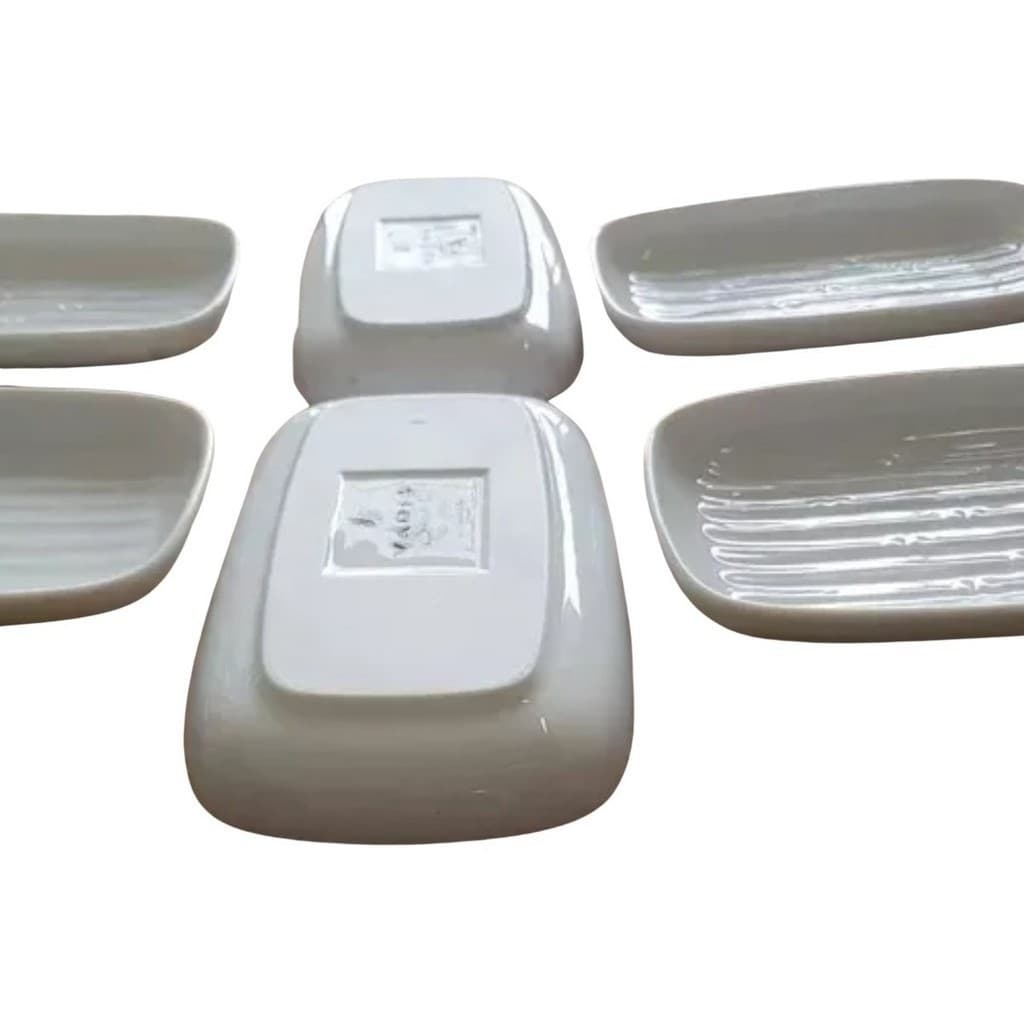 1 Petisqueiras Travessa De Porcelana Varig 9x14cm