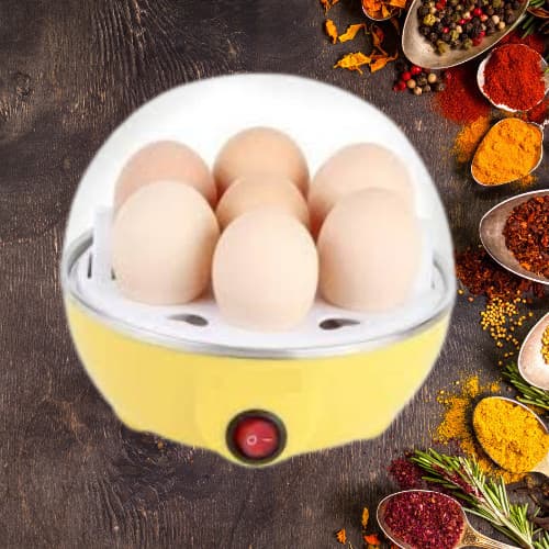 COZEDOR DE OVOS ELÉTRICO COM TEMPO DE COZIMENTO