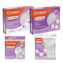 Kit Fralda Pinte e Borde + Toalha Pinte e Borde + Toalha C/ Capuz Pinte e Borde + Pano de Boca Pinte e Borde | Cremer