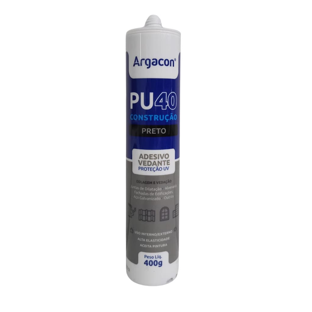 SILICONE PU40 ARGACON PRETO