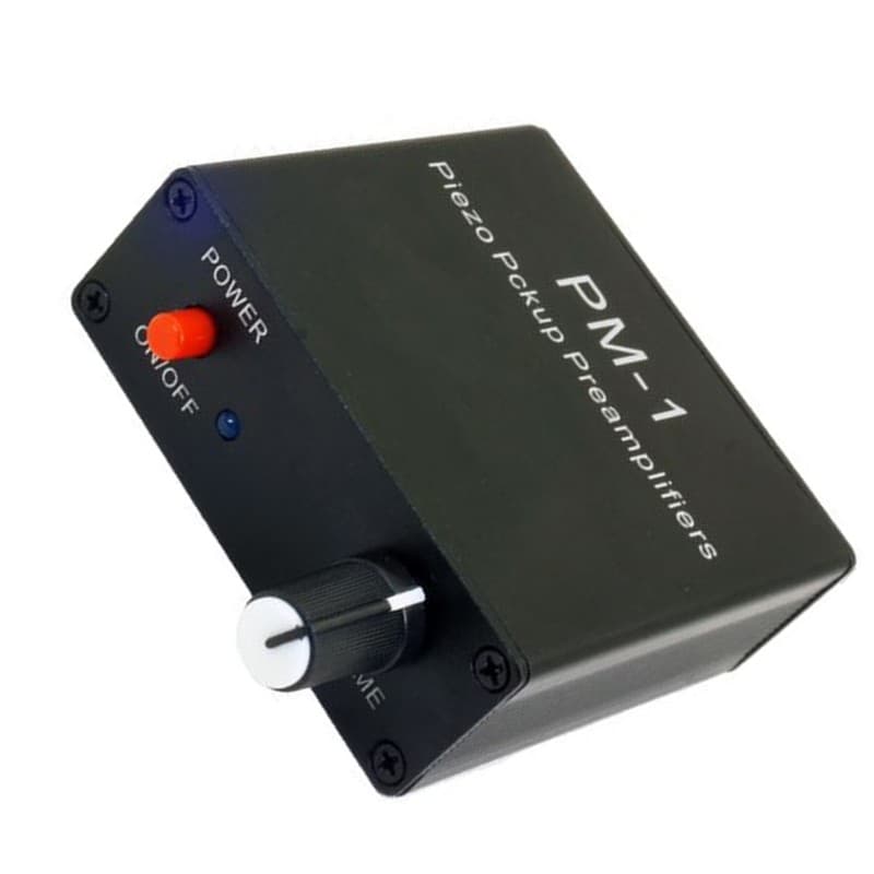 Pré-Amplificador De Lítio Recarregável Estone Piezo Pickup Para Guitarras E Violinos Com Carregamento Tipo C 6 35mm 1 4T