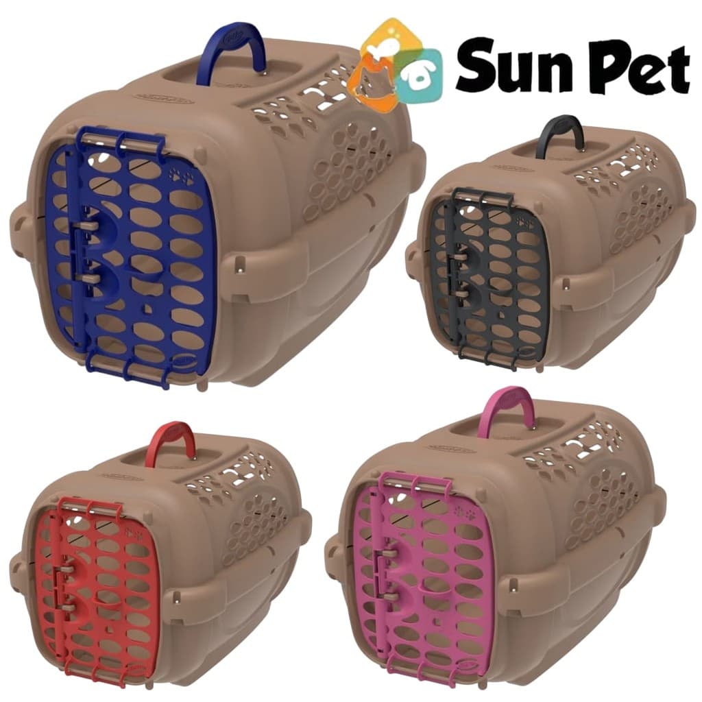 Caixa de Transporte para Cachorro Gato Pet Panther Gold Nº1