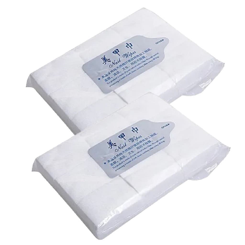 Kit C/2 Lenços Pano Para Limpeza Gel Uv Unha Nail Wipes