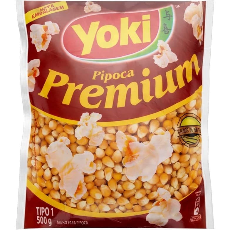 Milho Para Pipoca Premium Yoki 400g