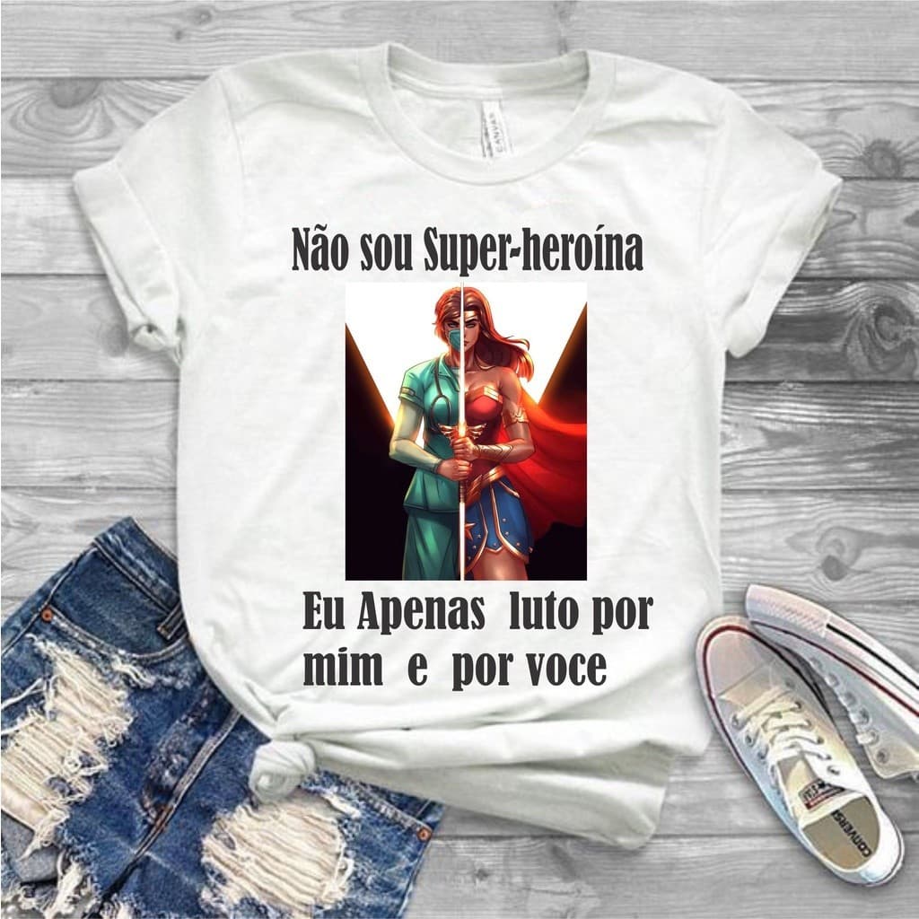 Camisa Camiseta enfermagem 21 CP