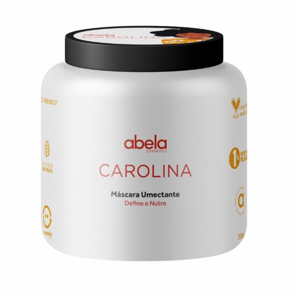 Máscara Umectante Carolina Define e Nutre Abela 300g