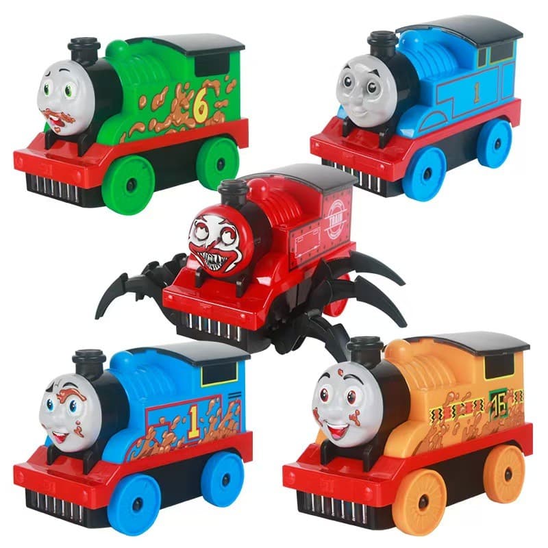 Charles o trem terrível elétrico Universal carro leve brinquedo presente do menino