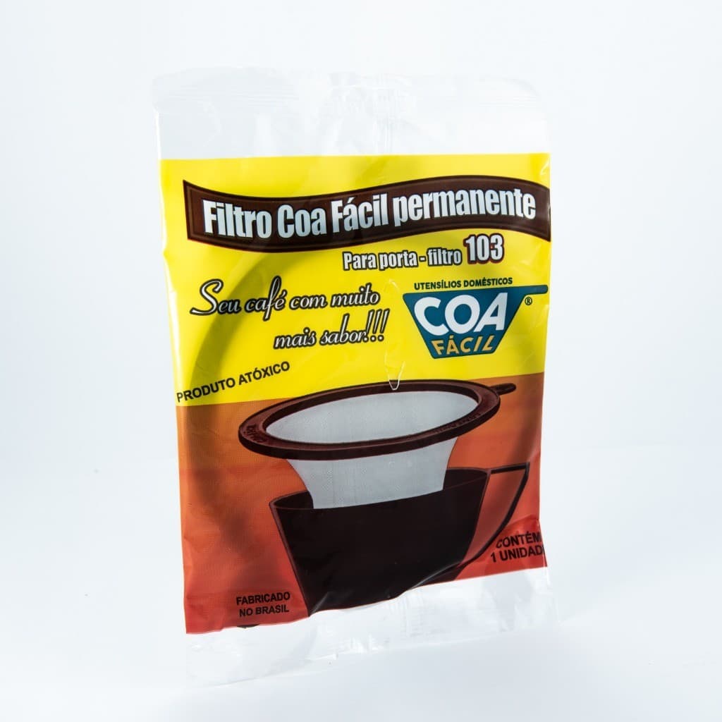 Coadores de Café Grandes Reutilizável kit 5 un  alta qualidade .   Coa Fácil /2686