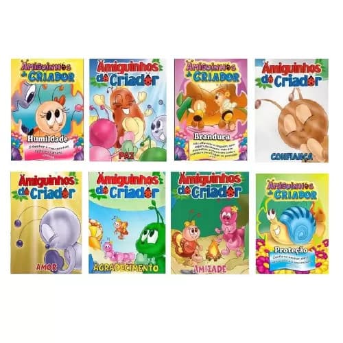 Amiguinhos do Criador - Coleção com 8 Livros