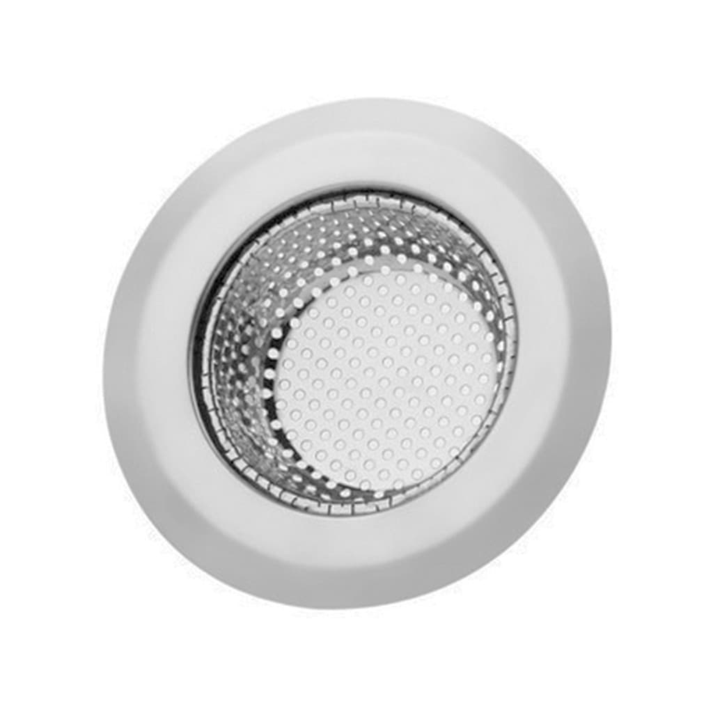 Ralo De Pia Com Borda Aço Inox Cozinha 7,2cm - 01 Unidade