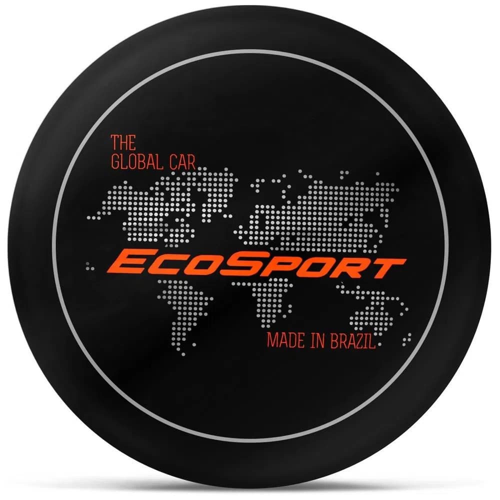 Capa Estepe Cadeado Aro 13 Ao 16 Universal Crossfox Ecosport Mundial Laranja