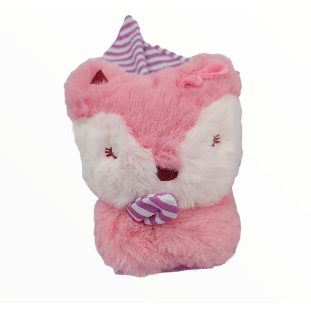 Naninha do Bebê Raposa Rosa Kitstar 0+