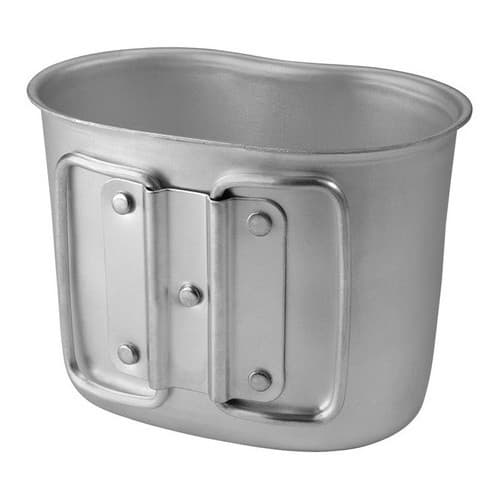 Caneca Para Cantil 530ml Com Alças Retráteis Em Alumínio
