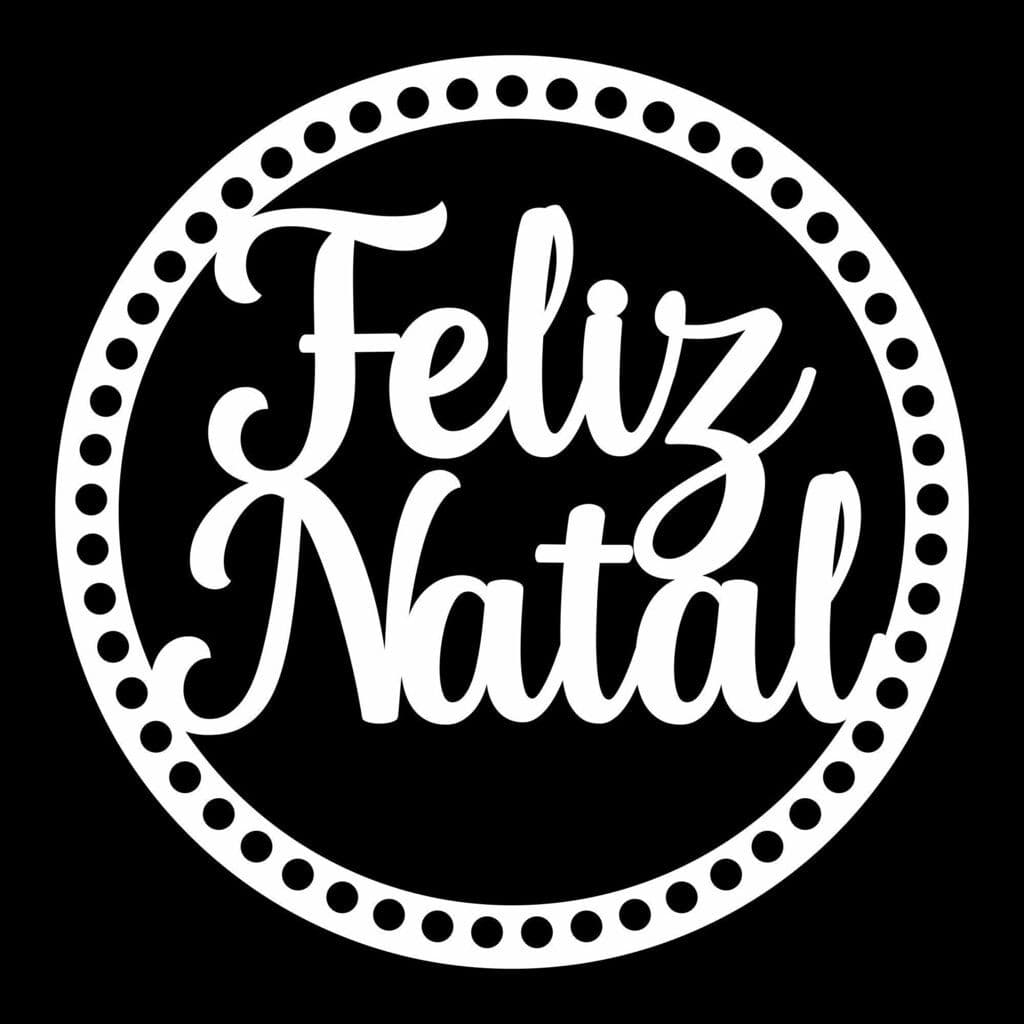 Tampa Crochê Guirlanda Mandala Feliz Natal