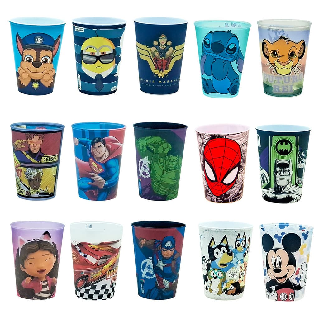 Copo Infantil de Plástico Ideal para Base Ovo de Pascoa Original Plasutil Ler detalhes na Descrição