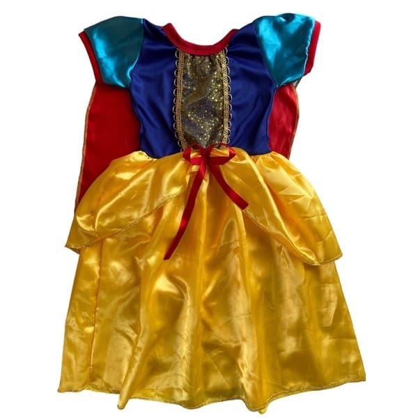 Fantasia para meninas infantil princesa Branca de Neve