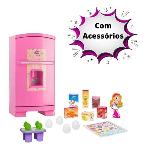 Cozinha Sonho De Menina Geladeira Sweet Fantasy