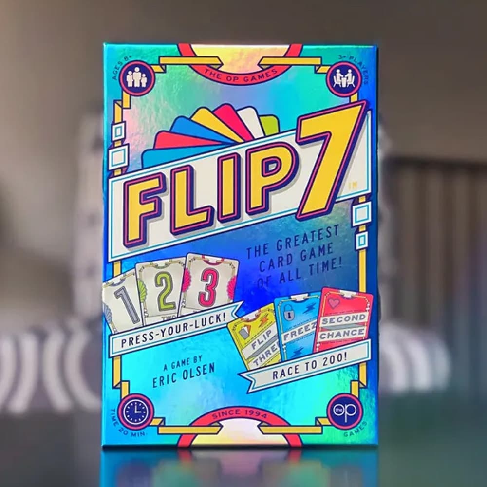 Jogo De Cartas Flip 7 Luck Strategy Game O Maior De Todos Os Tempos