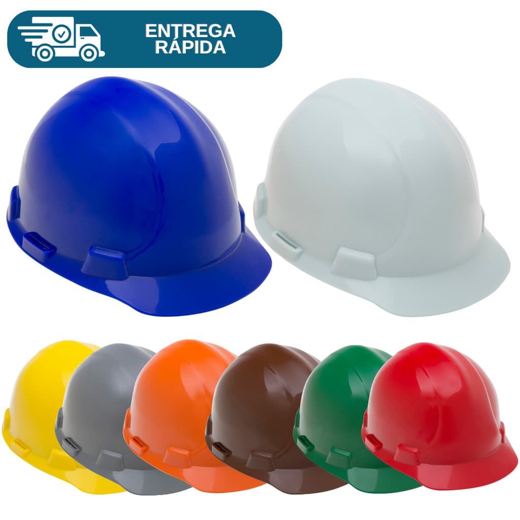 Capacete De Segurança Com Carneira E Jugular Engenheiro Aba Frontal Ultra Master Obra Proteção Epi