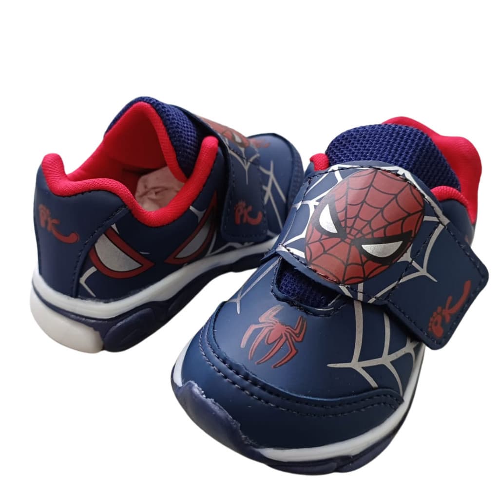Tênis infantil Luzinha Menino Aranha