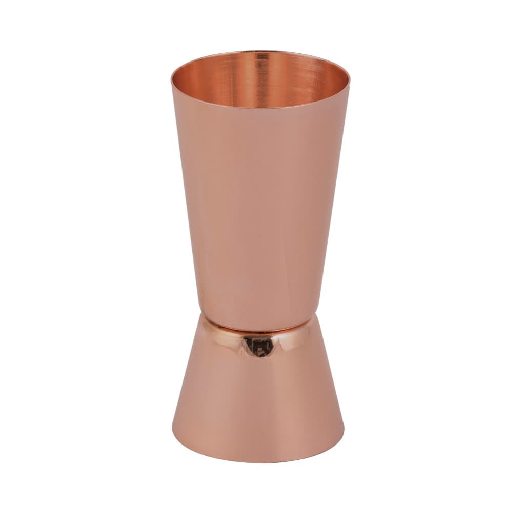 Dosador Bebidas Duplo Aço Inox Bronze Cobre Mimo Style 25ml e 50ml