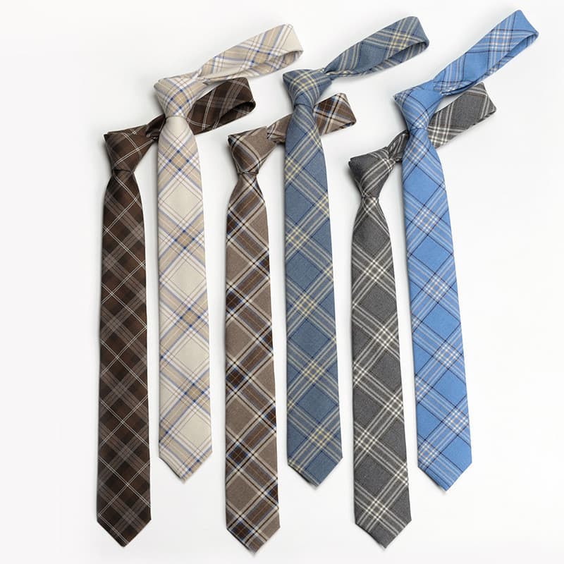 Homens Mesmo Estilo Casual Gravata Casual Gravata Japonesa jk Uniforme Camisa Placa Acessórios Escola Uniforme Gravata Feminina Estilo Preppy dk Estudante Masculino Versão Coreana Retro