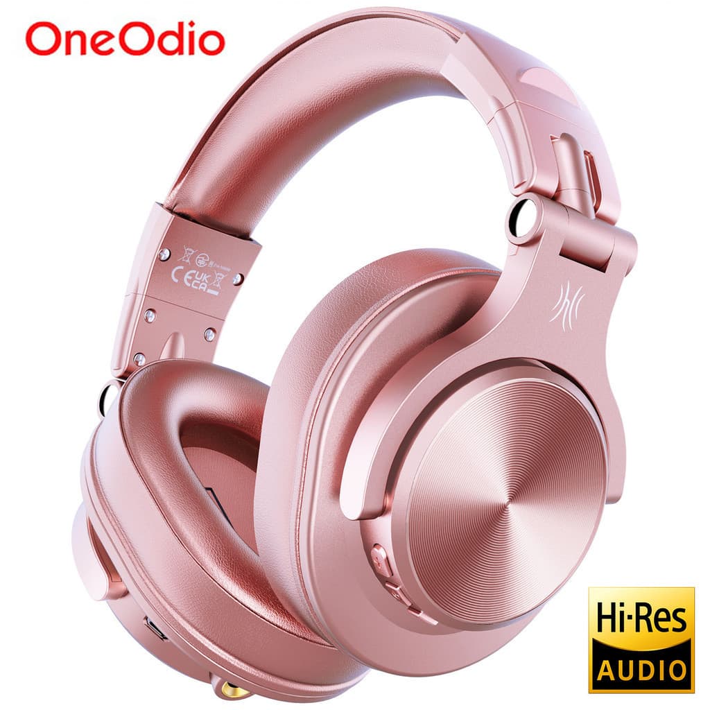 Oneodio A70 Fone De Ouvido Sem Fio Bluetooth 5.2 Com Microfone Para Áudio Em Alta Resolução Telefone