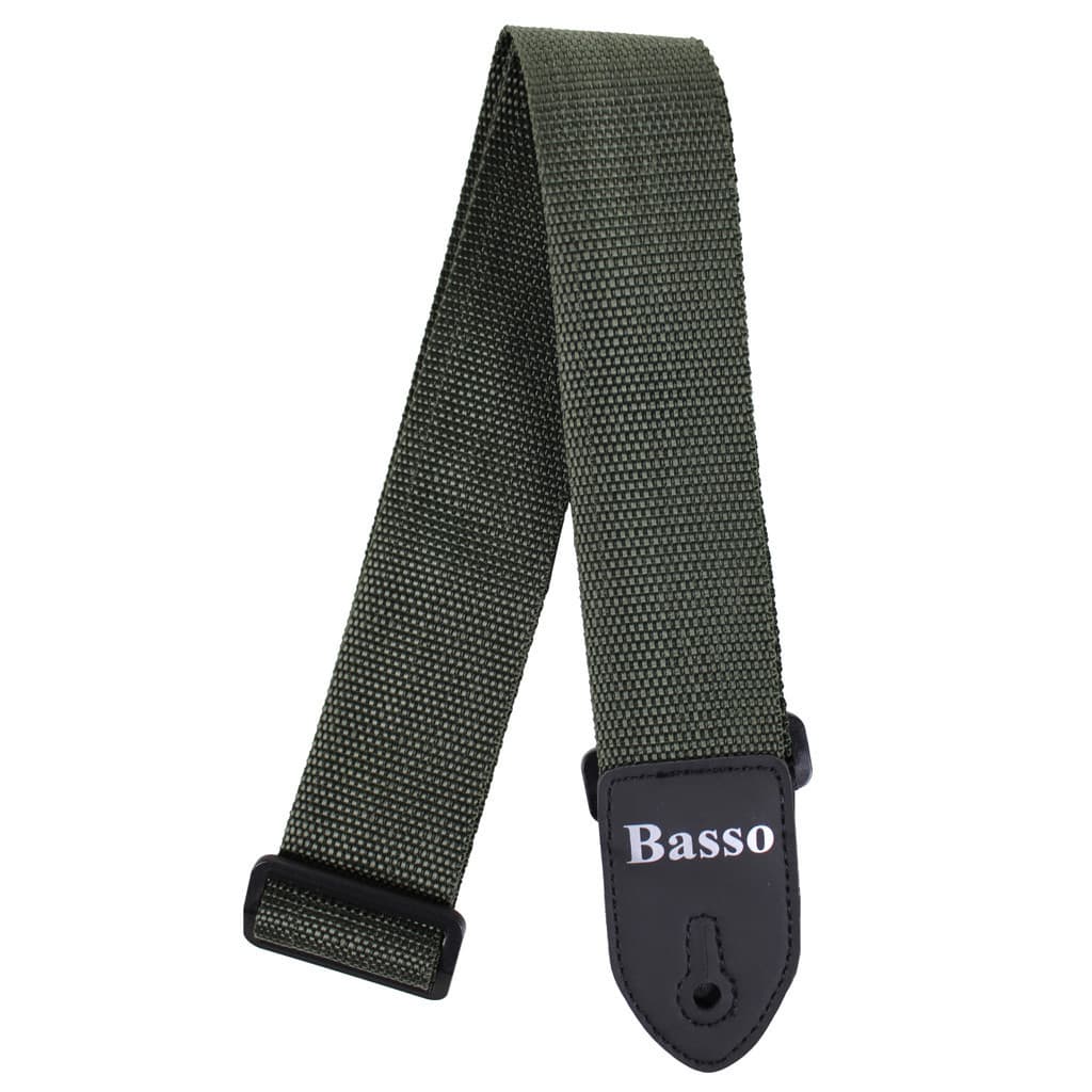 Correia Basso Nylon Cinza NY13 Original Ajustável Profissional Confortável Guitarra Violão Baixo