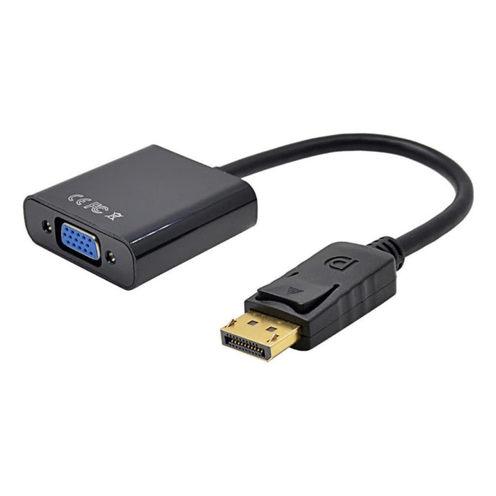 Cabo Adaptador Vídeo Displayport Para Vga