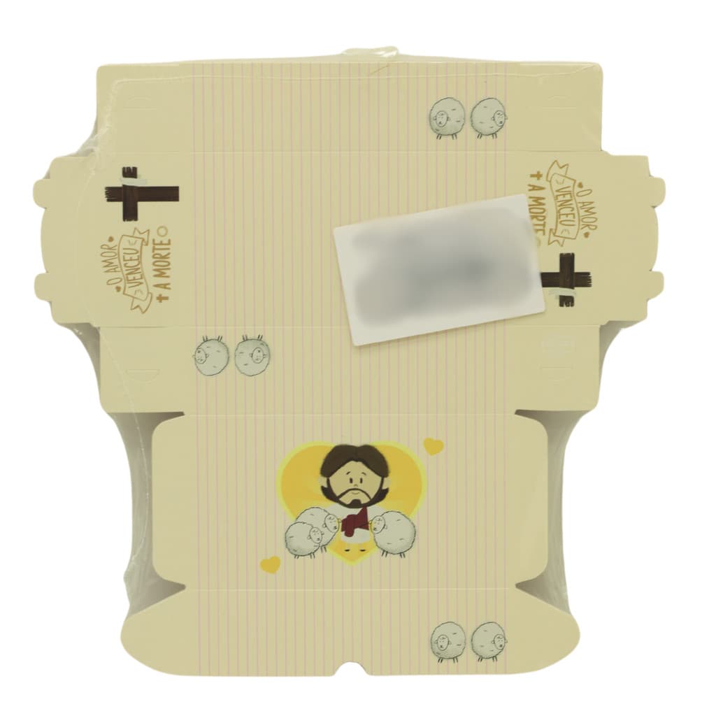 Kit 10 Embalagens Caixas Pacote Practice 8 Docinhos Vida Nova Cristo Jesus Evangélico
