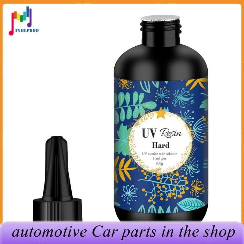 Resina UV Transparente De Cura Ultravioleta Tipo Dura 200G Solar Para A Fabricação De Jóias De DIY