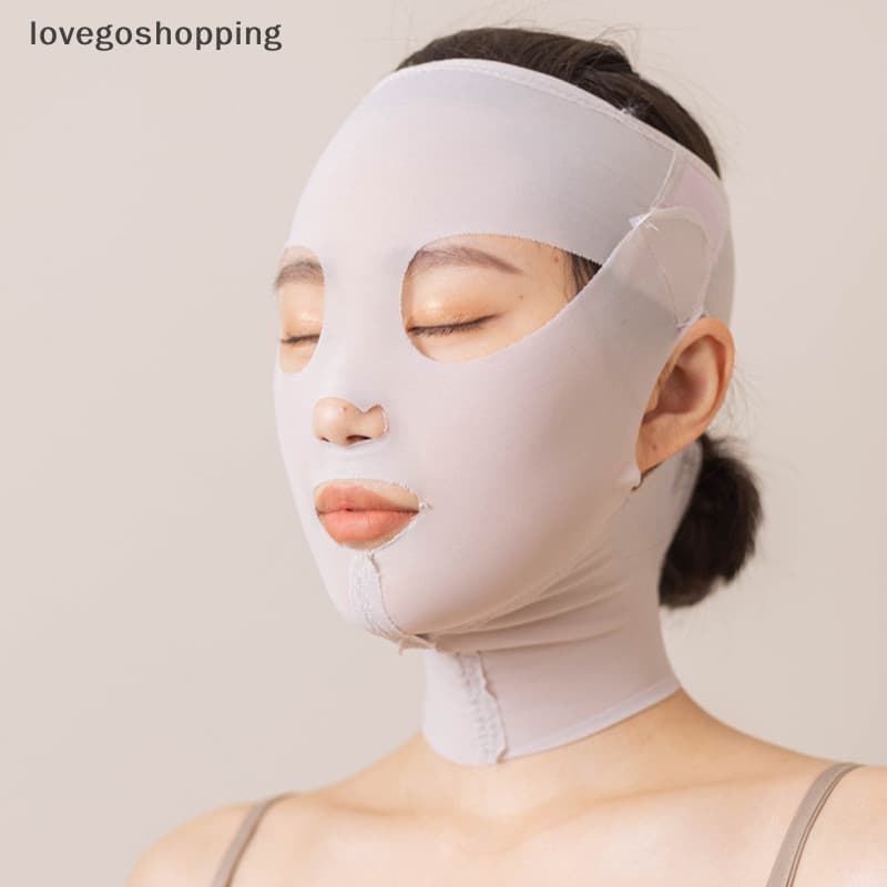 [lovego] 3D Beleza Reutilizável Mulheres Anti-Rugas Emagrecimento V Shaper Full Face Lift Máscara Dormideira BR