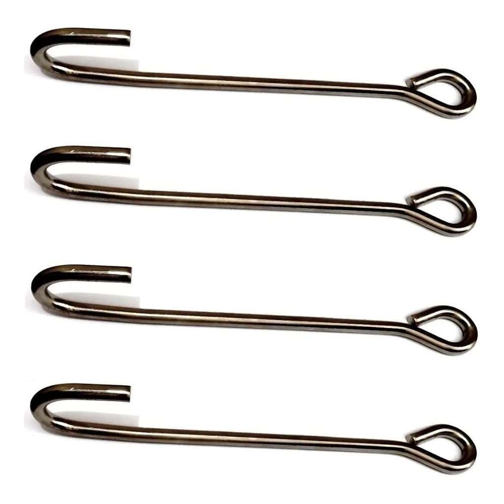 4x Gancho Extensor Para Rede Dormir E Balanços Alonga 25cm