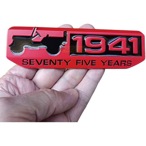 Emblema Jeep Metal 14cm Renegade Willys Compass Cherokee Prr