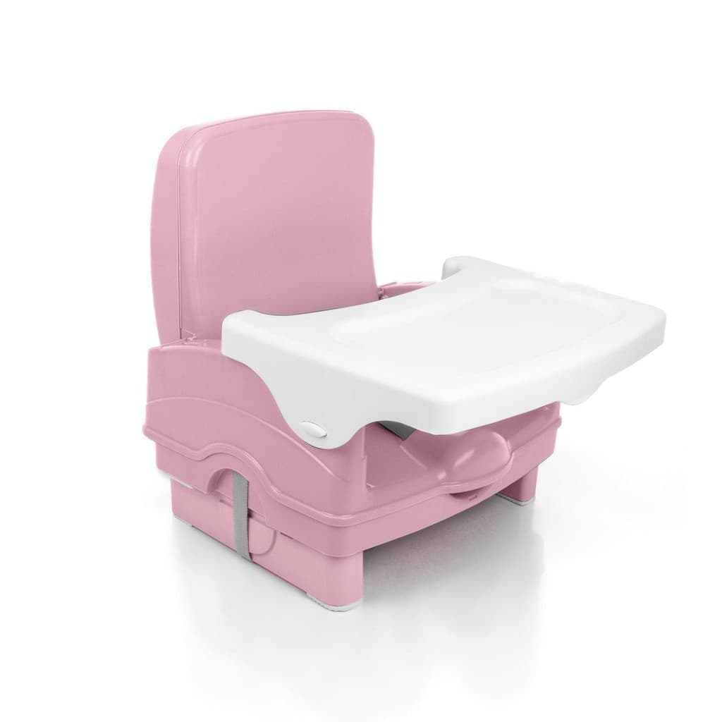 Cadeira Portátil De Alimentação Voyage Cake Infantil Rosa Até 23kg